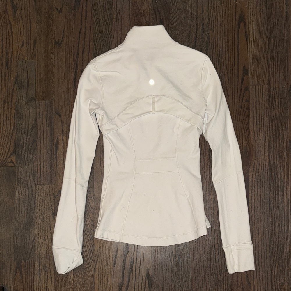 White Lululemon Define Jacket - image 3